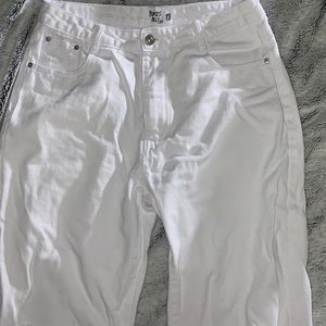 Princess polly cece hammer wide leg knee rip jeans